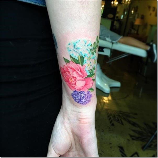 70 inventive flower tattoo and get impressed » Nexttattoos