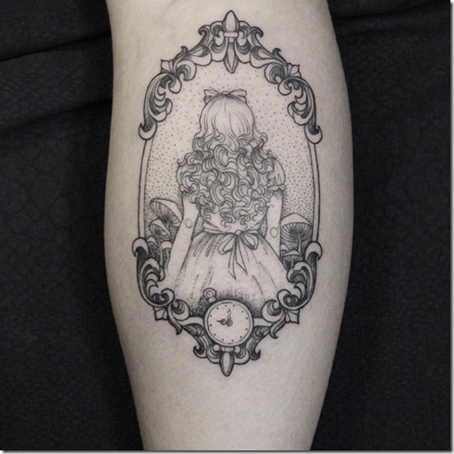 Greatest Of Alice In Wonderland Tattoos - Nexttattoos 504_x_504_jpg