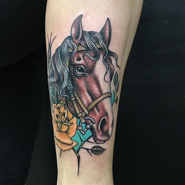 65 Artistic Horse Tattoos - Nexttattoos 640_x_640_jpg