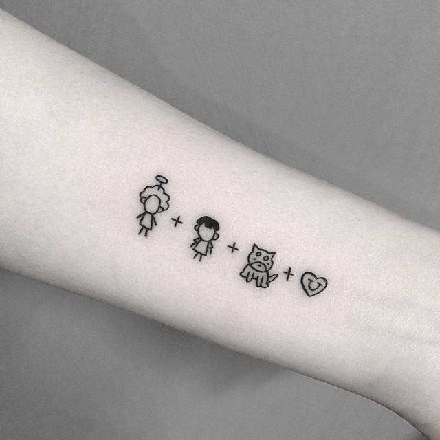 85 Household Tattoos Representing The Union Of Family Members - Nexttattoos 640_x_640_jpg