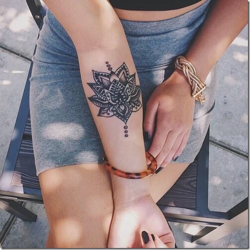50 Shiny Mandala Tattoos You Wish To Have - Nexttattoos 504_x_504_jpg