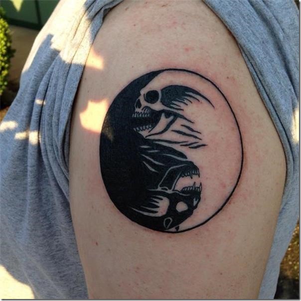 65 wonderful Yin Yang tattoo Nexttattoos
