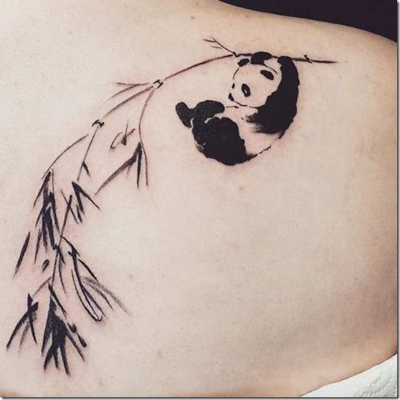 Lovable Plush Panda Tattoo Designs - Nexttattoos 568_x_568_jpg
