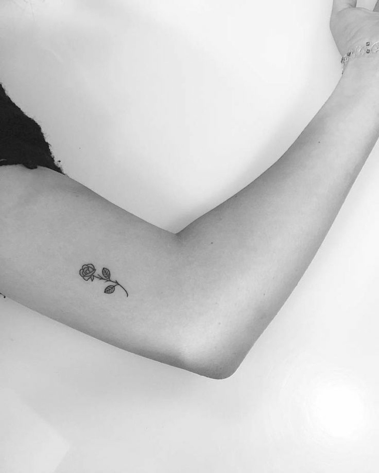 Pink Tattoo: 20 Concepts For A Classy And Minimalist Tattoo - Nexttattoos