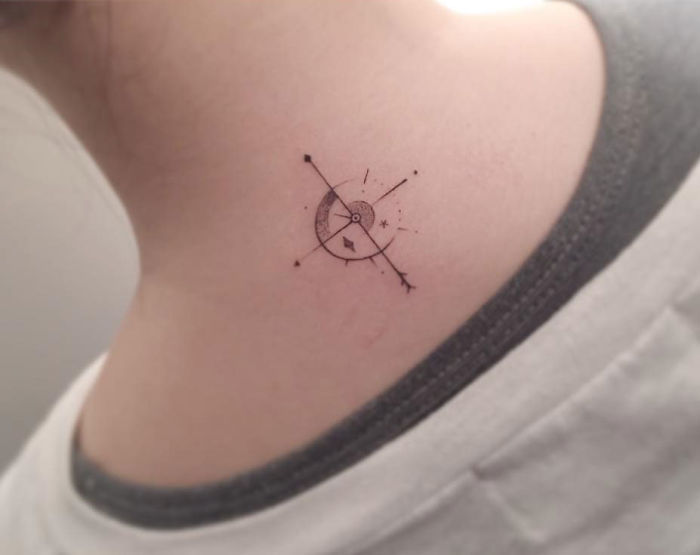 50 Stunning Minimalist Tattoos for Women » Nexttattoos