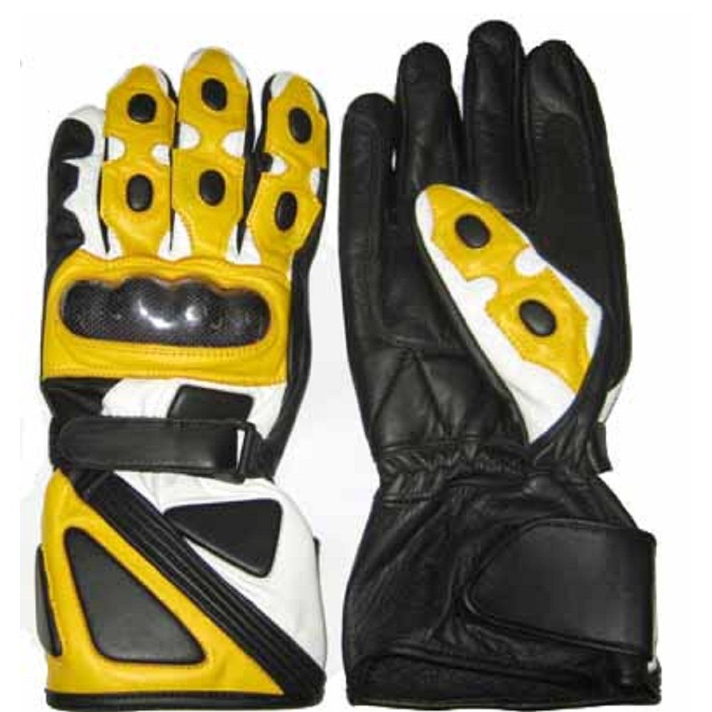 Motorcycle Leather Gloves at