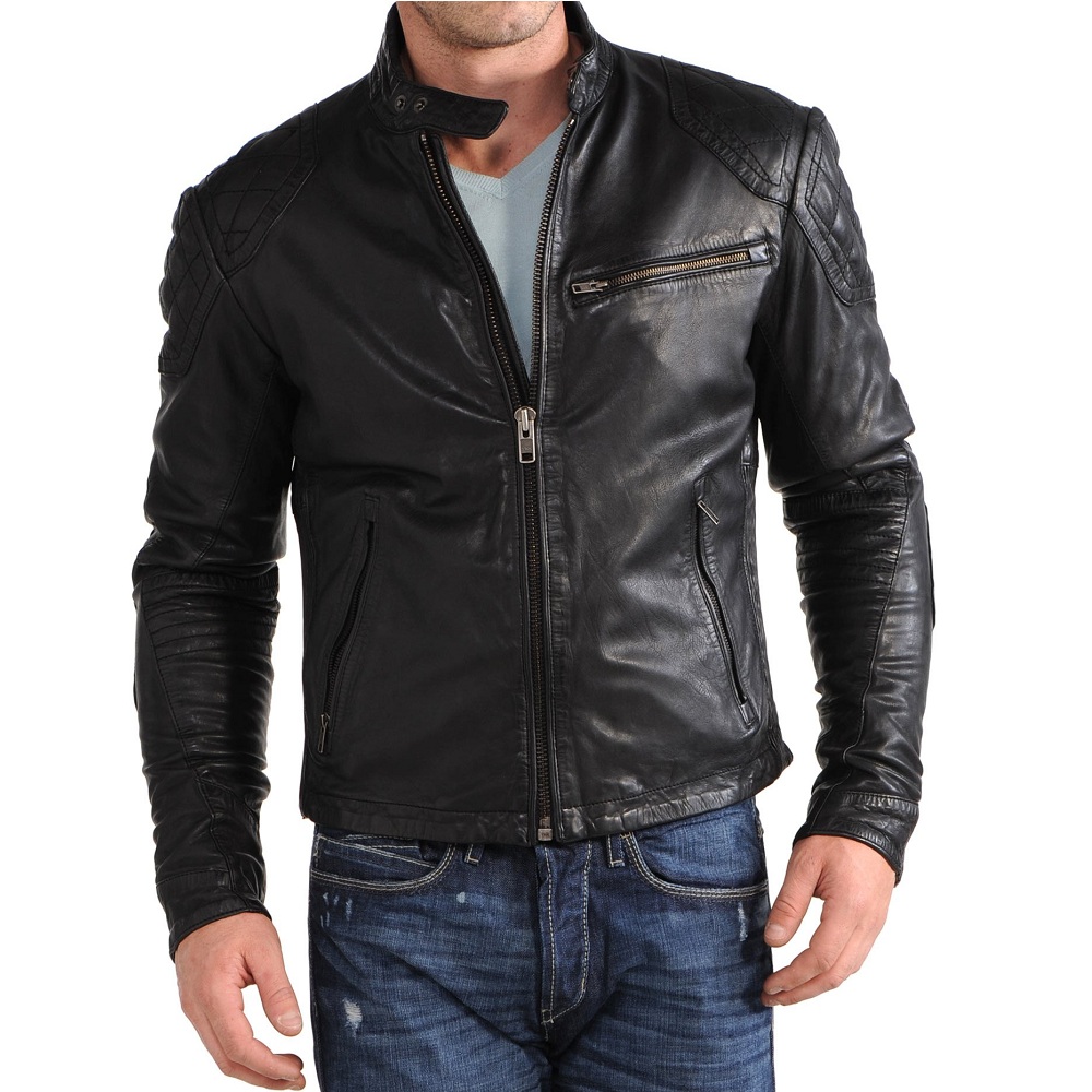 Next Mens Leather Jacket Jacket To