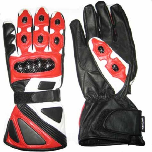 Motorcycle Leather Gloves at