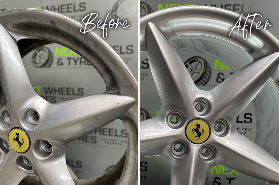 Alloy Wheel Refurbishment Gloucester, Diamond Cut Wheel Repair