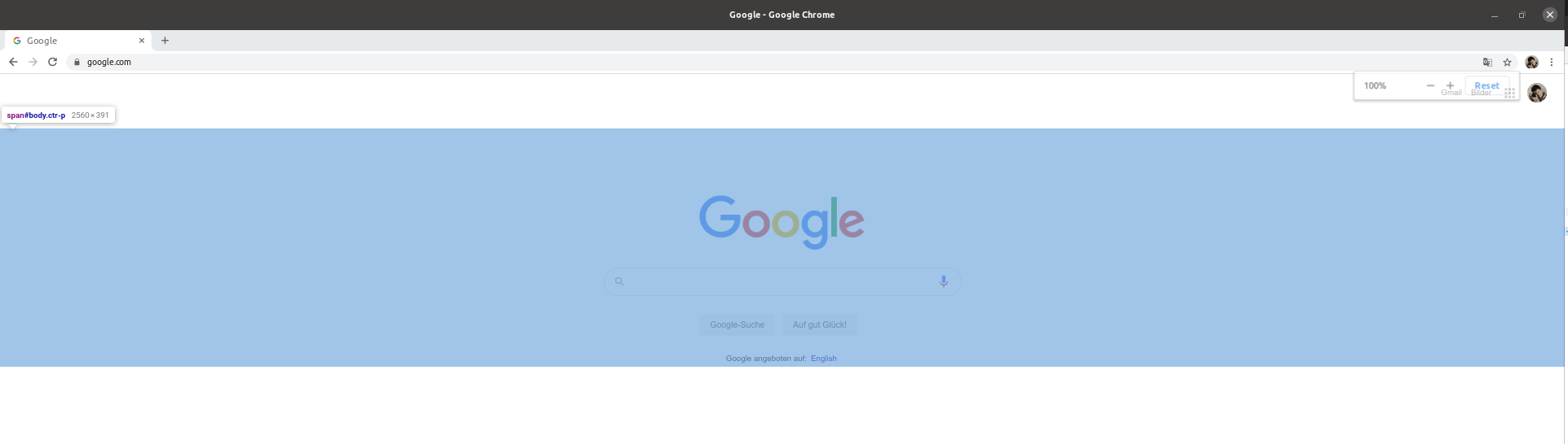 Fix Chrome scale factor on Ubuntu