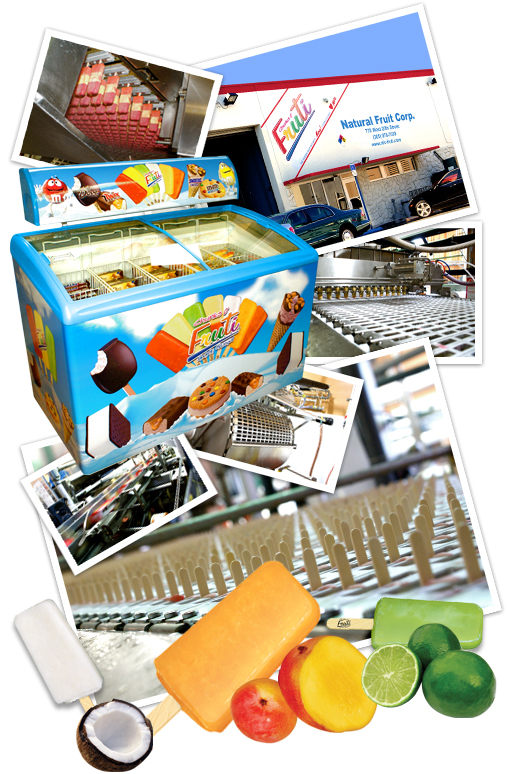 Chunks O' Fruti® Frozen Fruit Bars About Natural Fruit Corporation