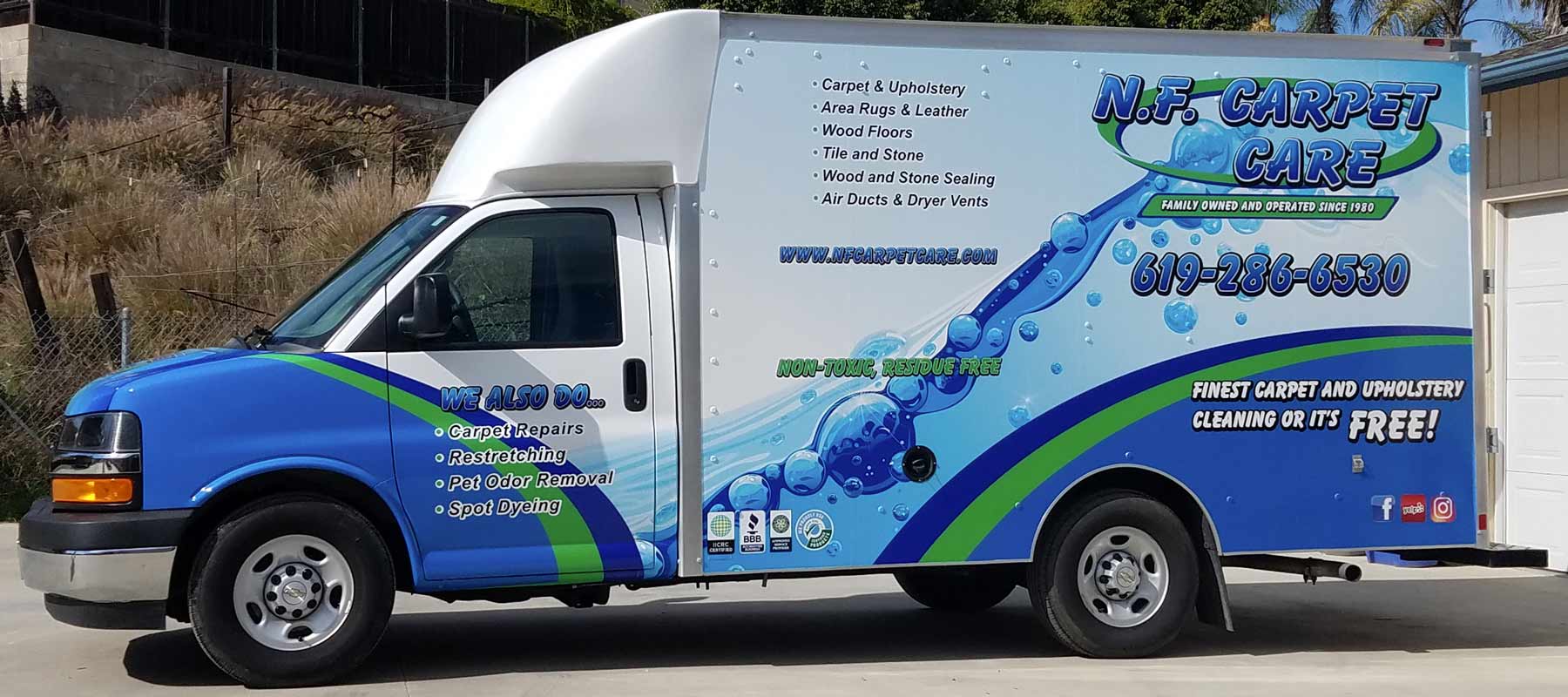 San Diego Carpet Cleaning N. F. Carpet Care