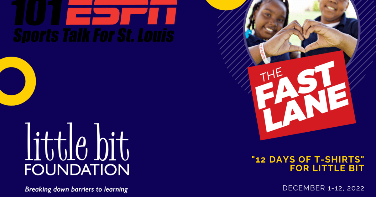 THE LITTLE BIT FOUNDATION 101 ESPN and The Fast Lane's “12 Days Of T