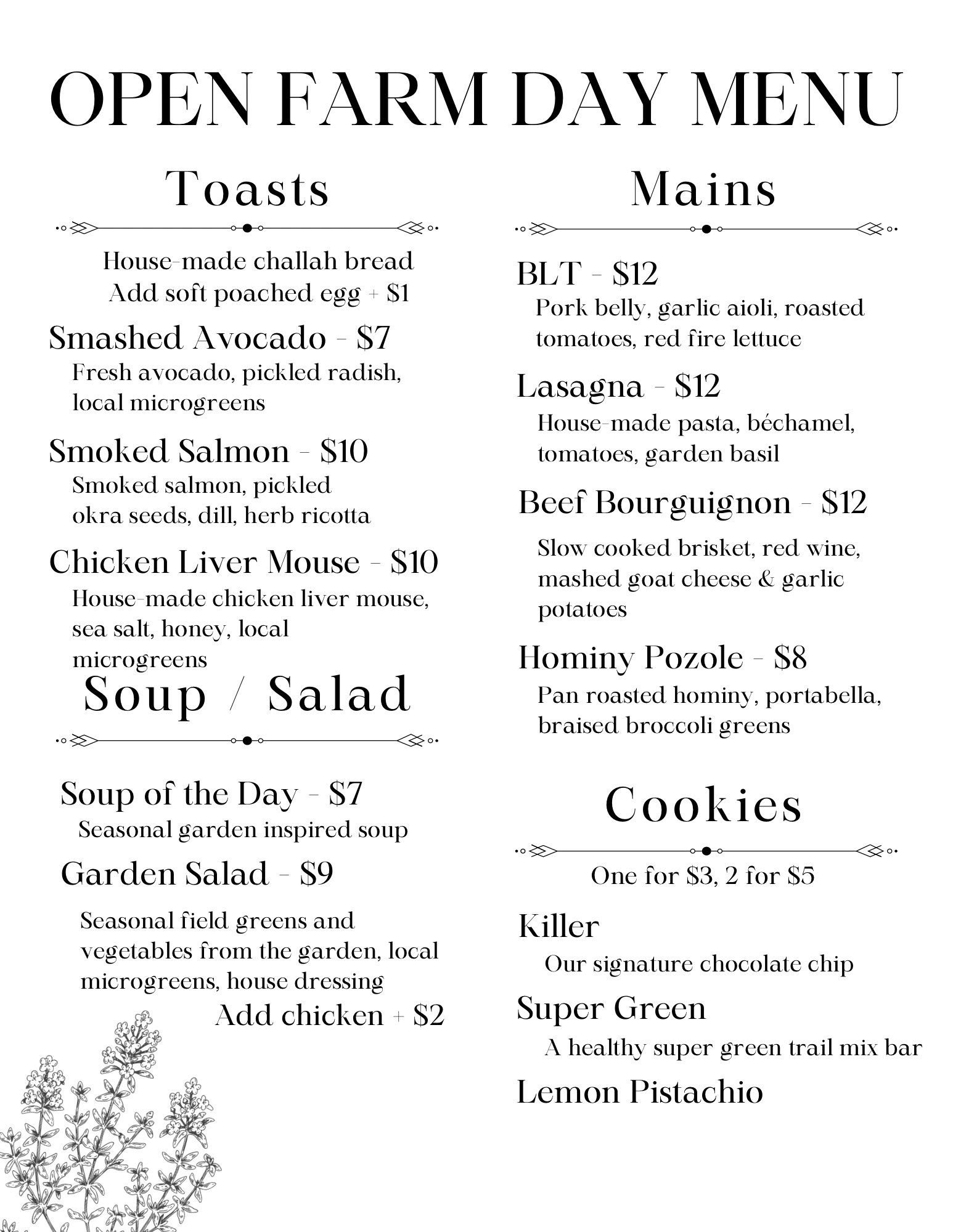 Blackwood Educational Land Institute Weekly Open Farm Day at