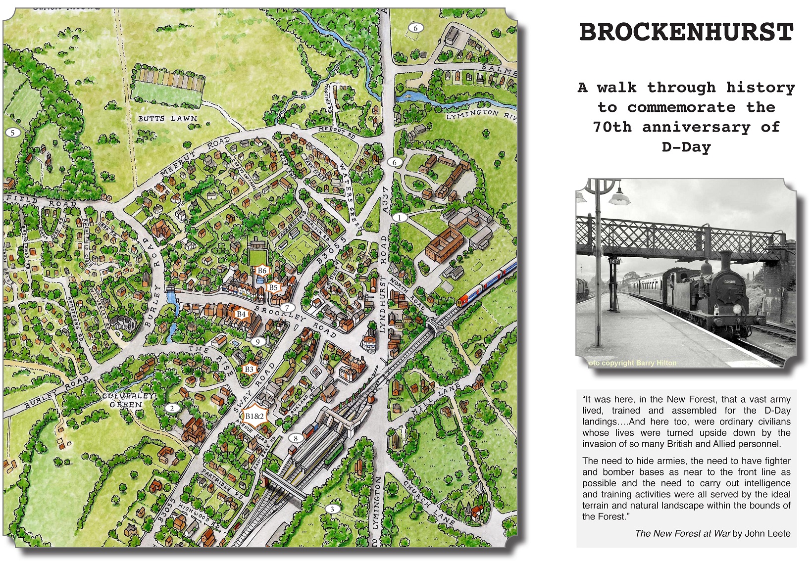 Brockenhurst 70th Anniversary of DDay Commemoration New Forest