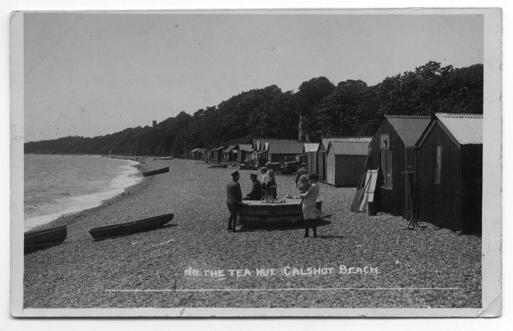 Nr. The Tea Hut. Calshot Beach New Forest Knowledge