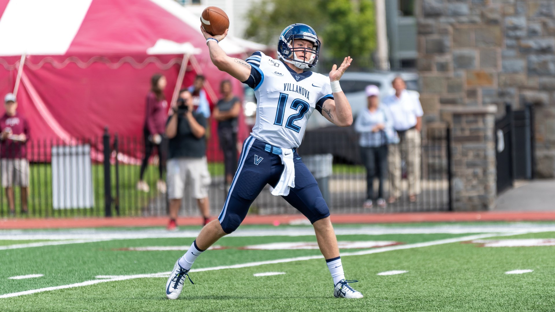 QB Daniel Smith (Villanova) Interview NFL Draft Blitz