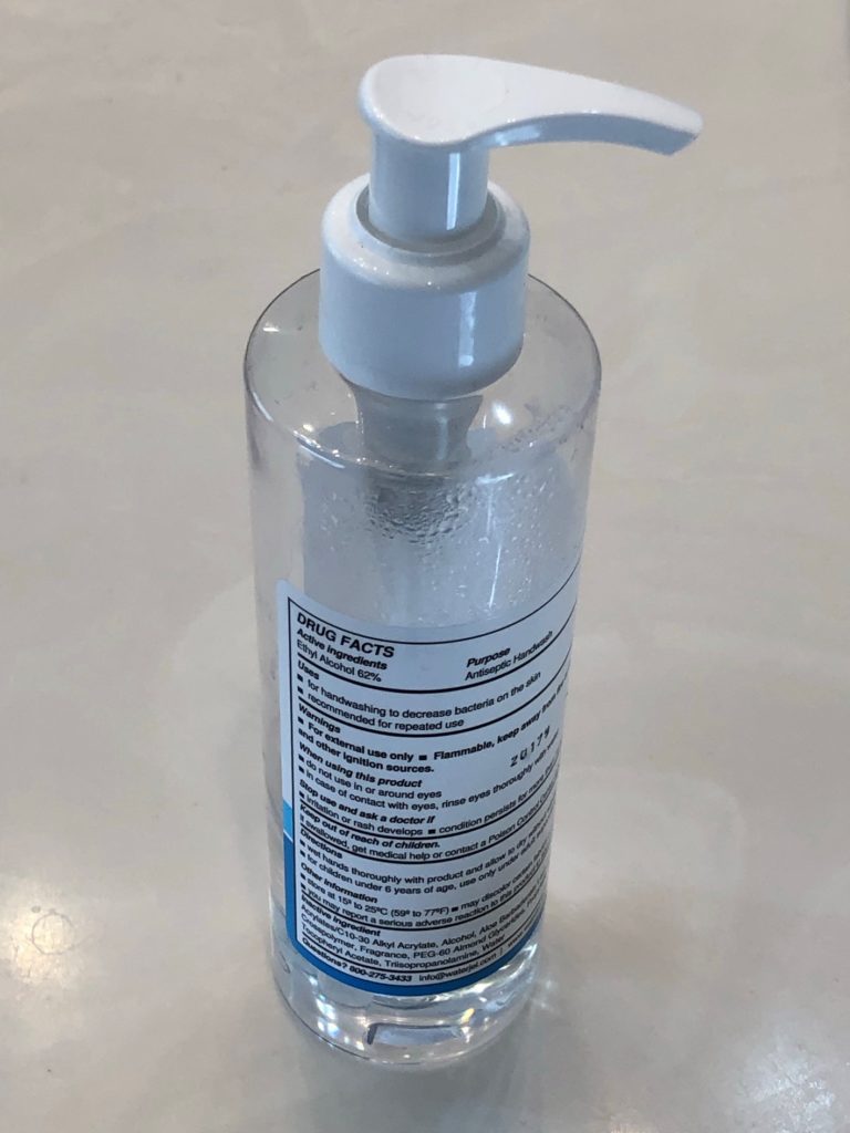 Hand Sanitizer National Fire Sprinkler Association