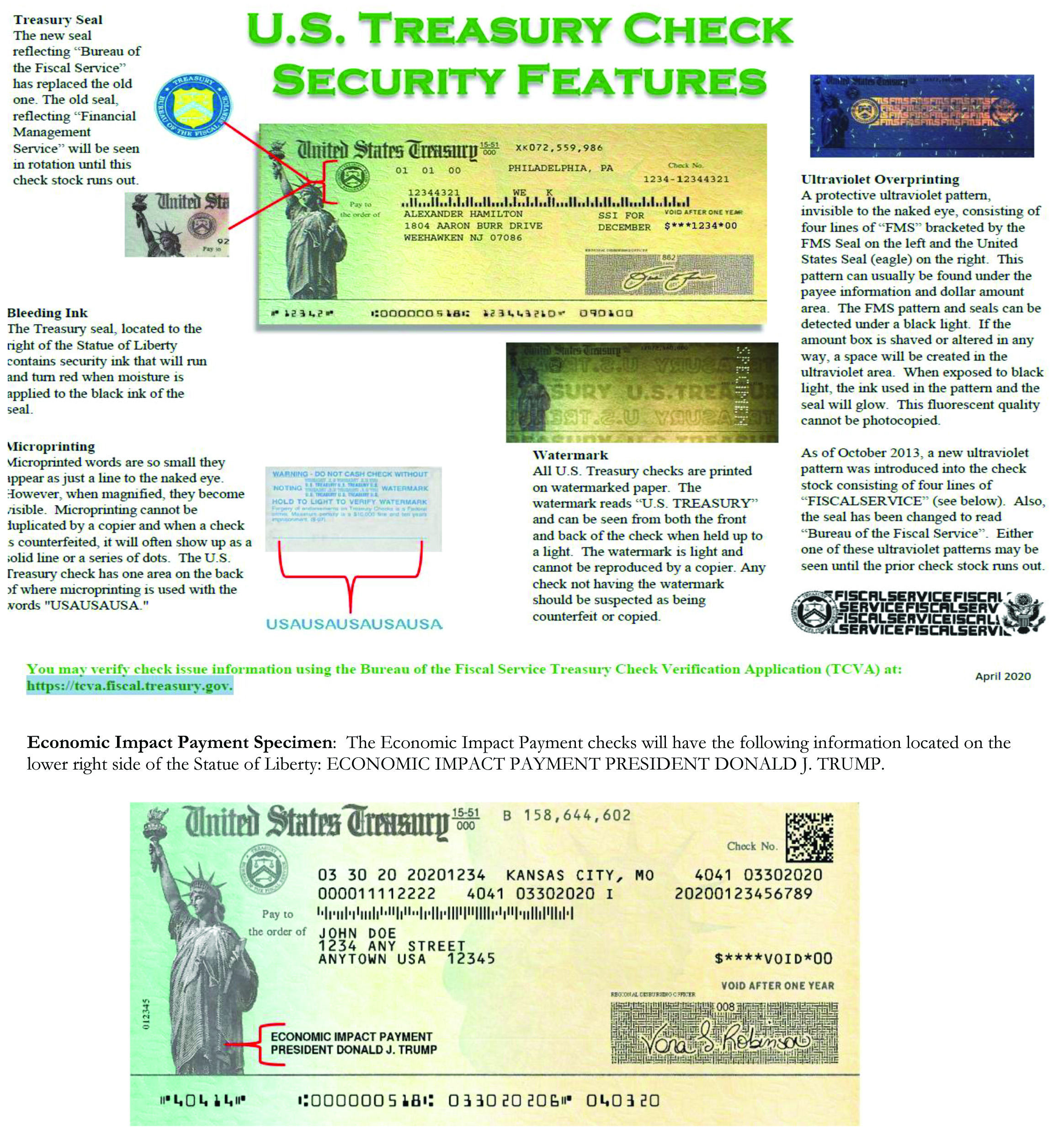 How To Validate Your Economic Stimulus Payment Check Northeast