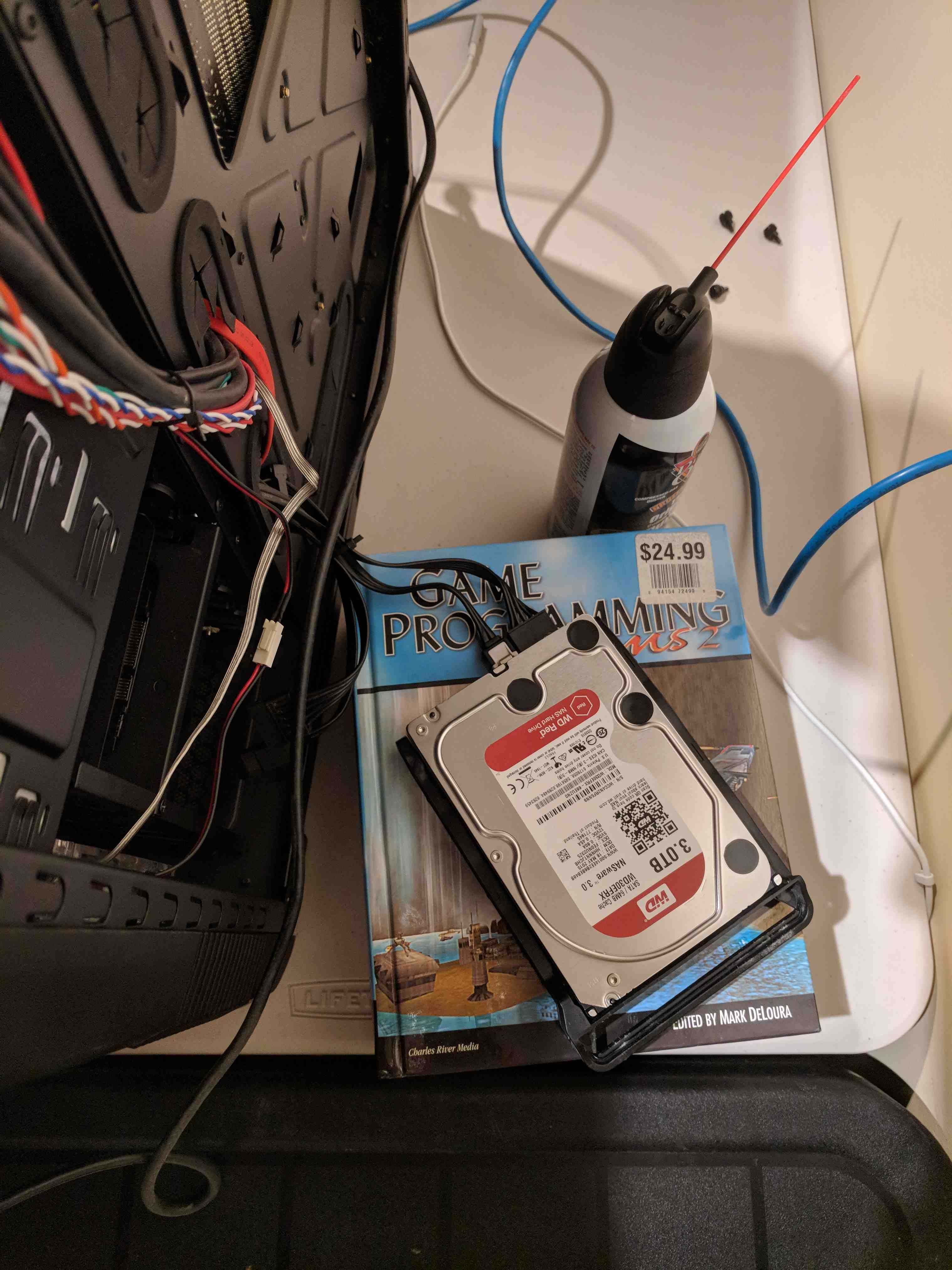 Today I Learned how to Run SpinRite on a UEIF Motherboard Noise from