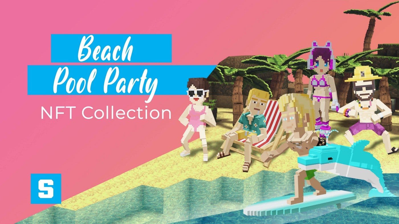 The Sandbox game launches New Beach Party NFT Collection