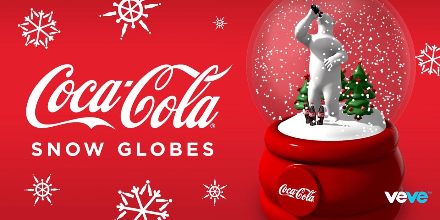 Coca Cola Christmas 2022 Coca-Cola Nfts Come To Veve With Festive Snowglobes Available