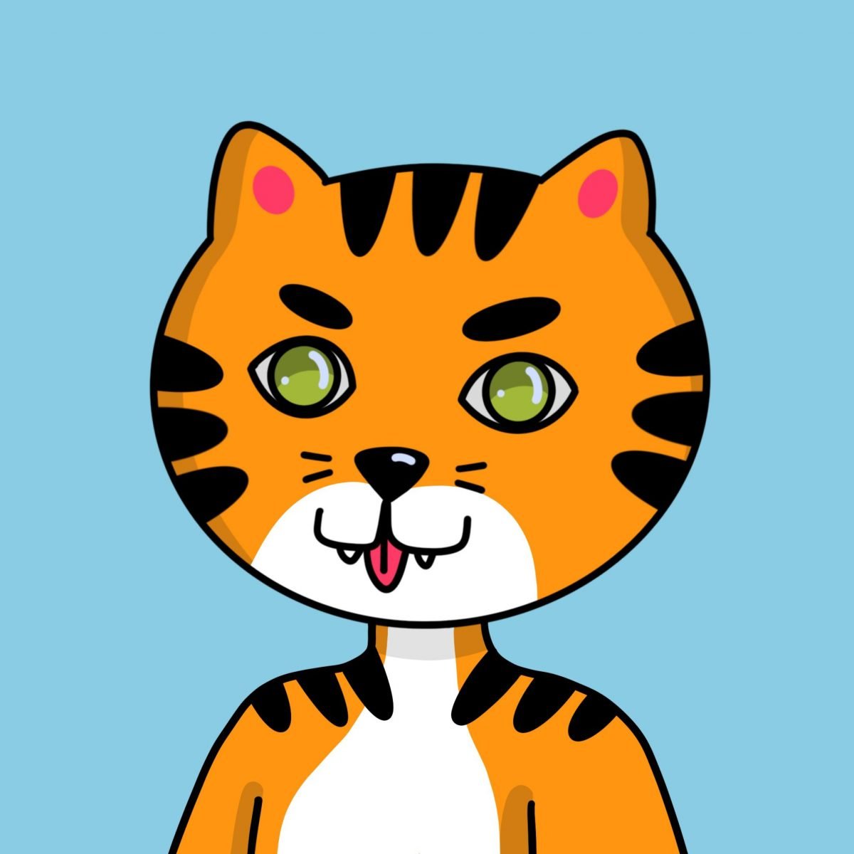 Solana Tiger Gang Drop NFT Evening