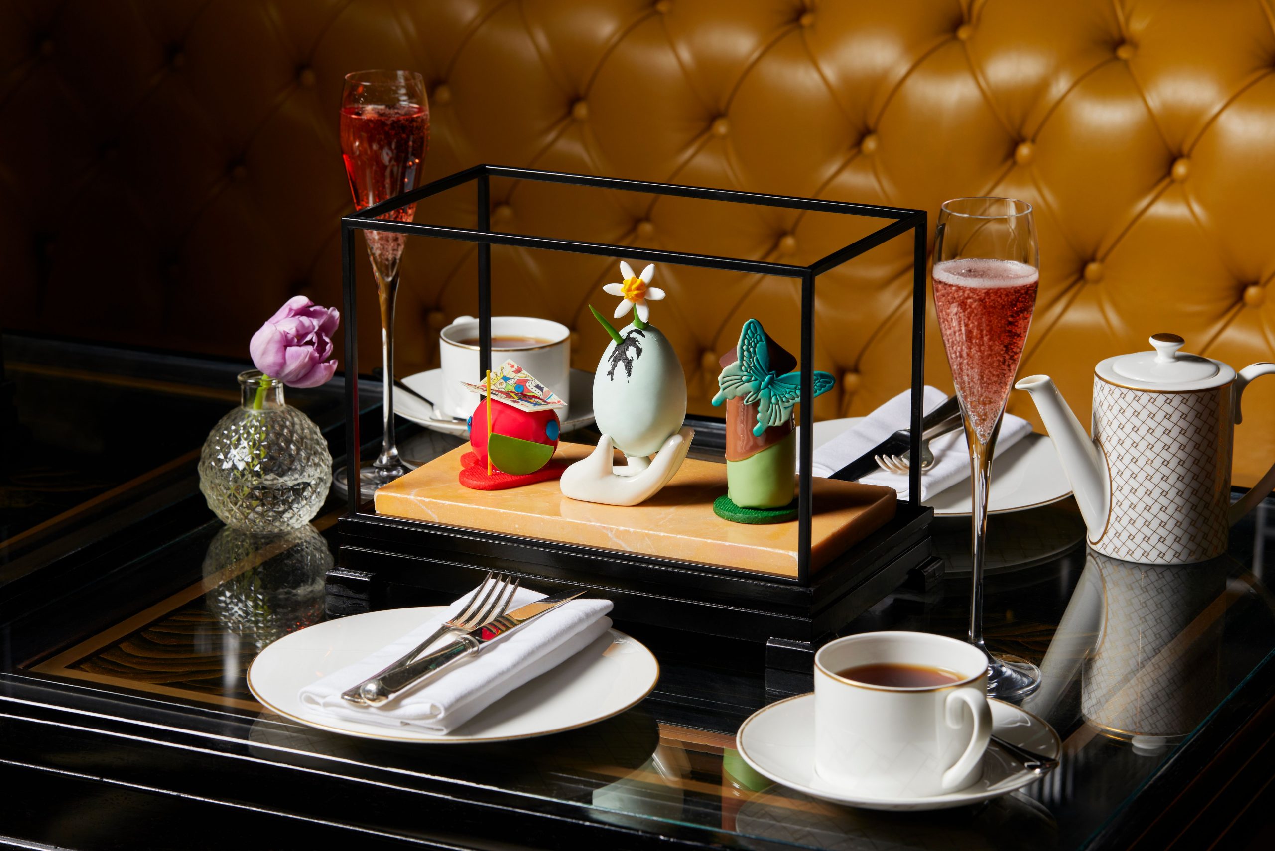 Rosewood London’s Mirror Room celebrates Surrealism with its 'NFTea'