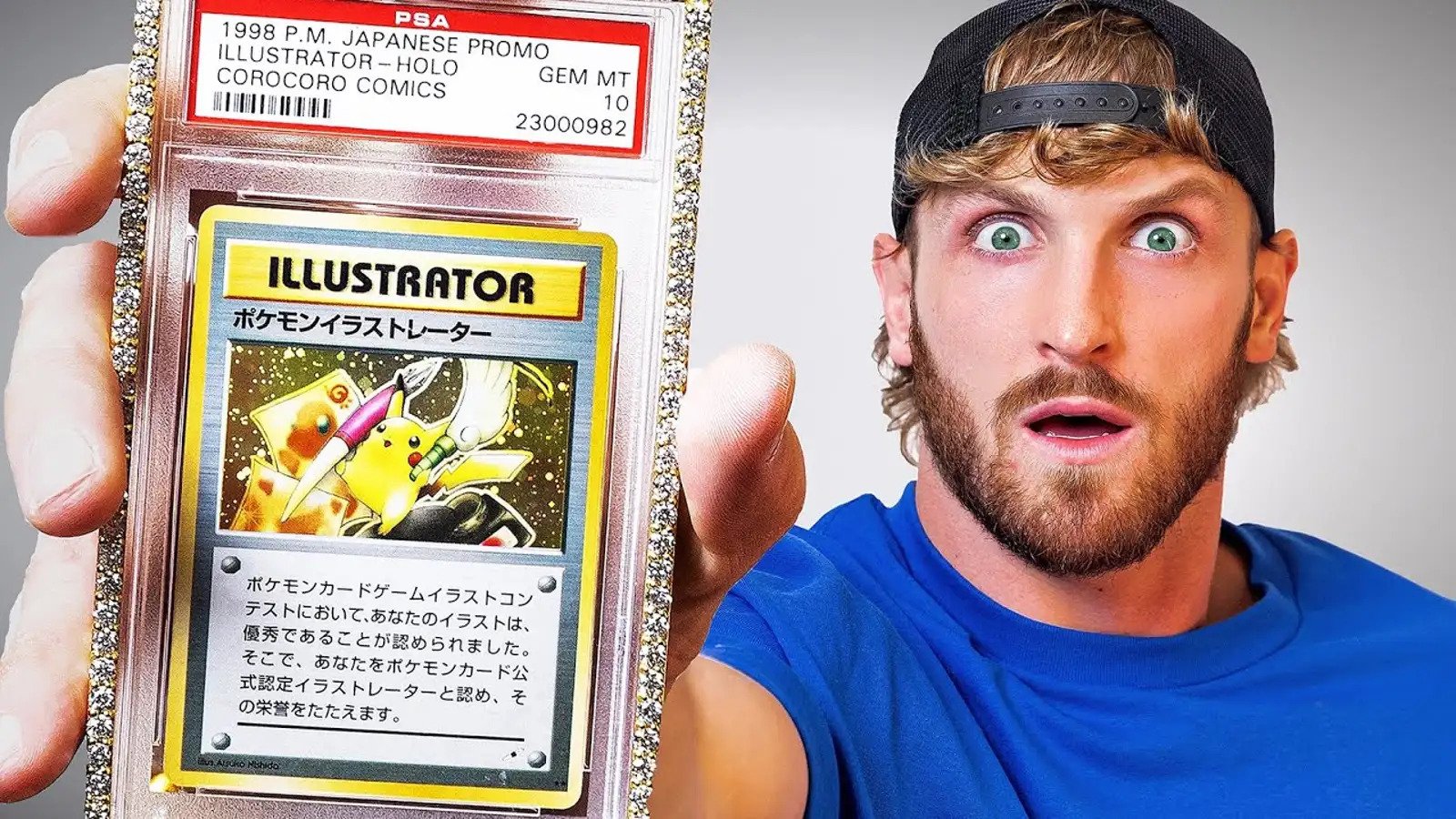 Logan Paul Turns Rare Pokémon Card Into An NFT