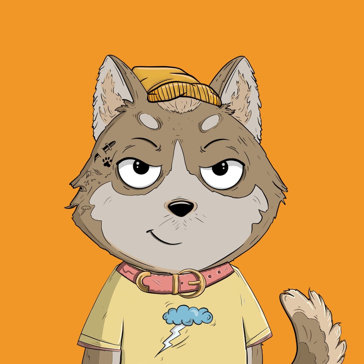 Husky World NFT Evening