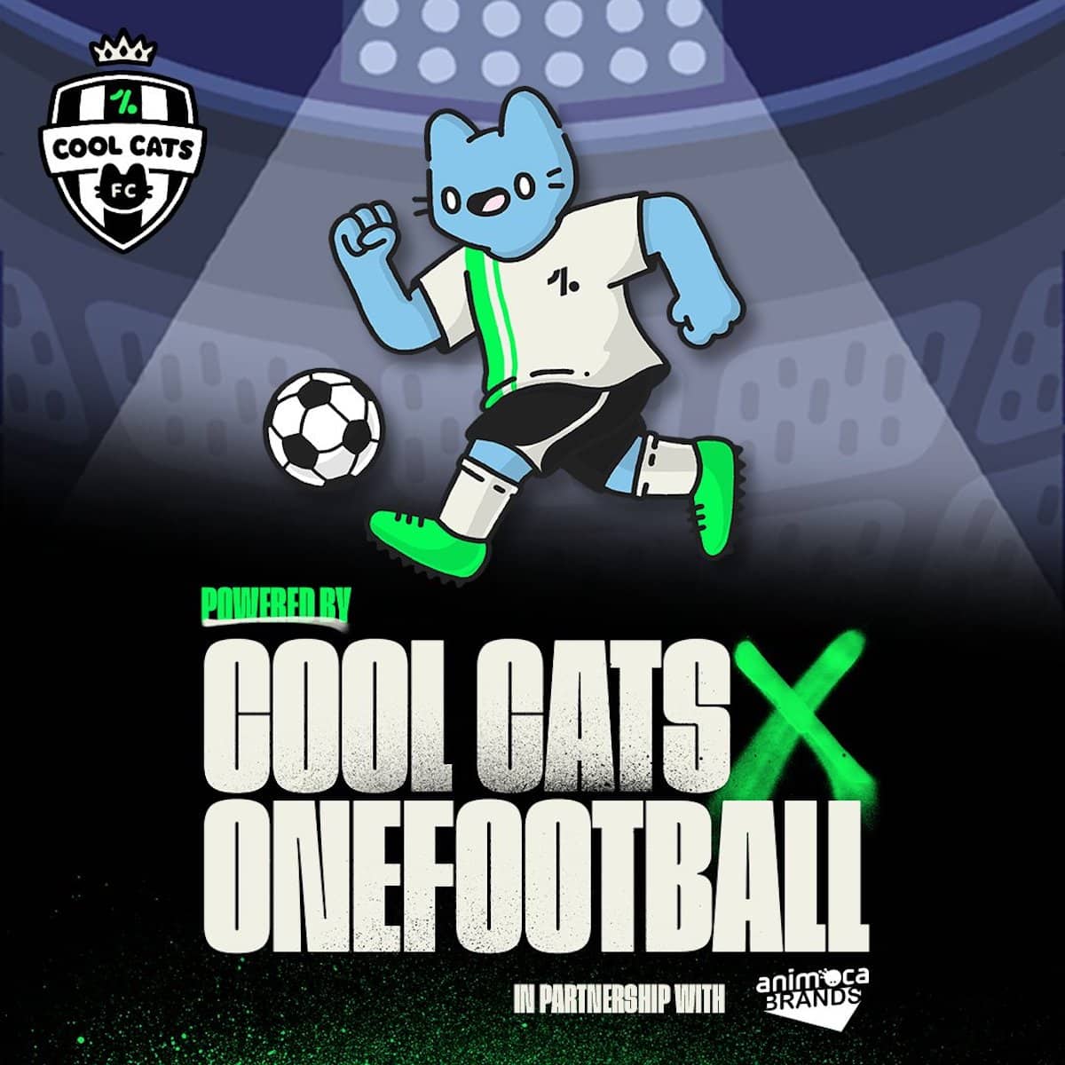 Cool Cats FC, by Animoca Brands, OneFootball, and Cool Cats