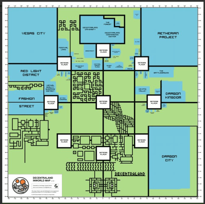 Decentraland Map Everything You Need To Know