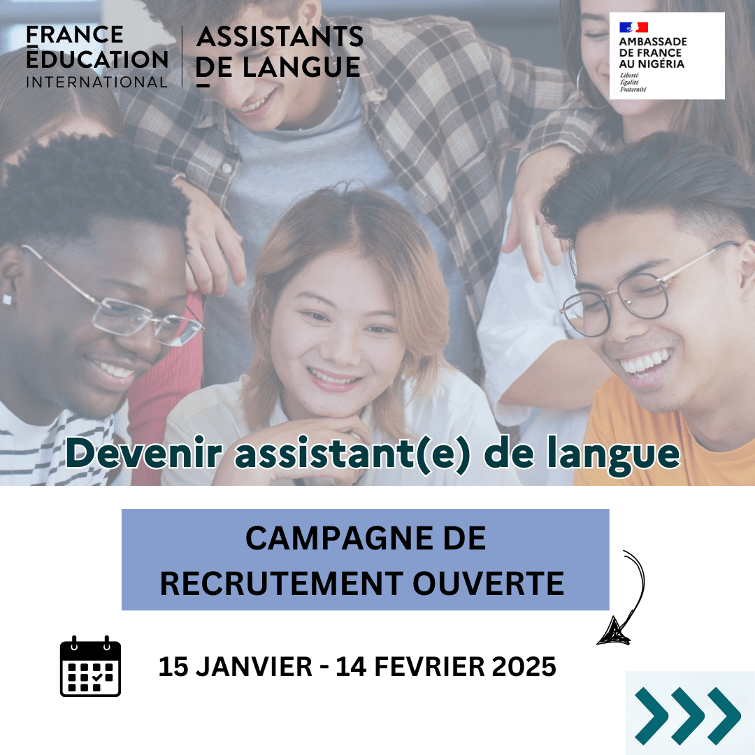 Call for applications English Language Assistants Program in France
