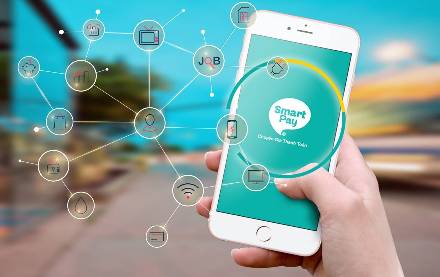 Hướng dẫn đăng ký ví SmartPay và nhận quà 200K Ngân Hàng Online