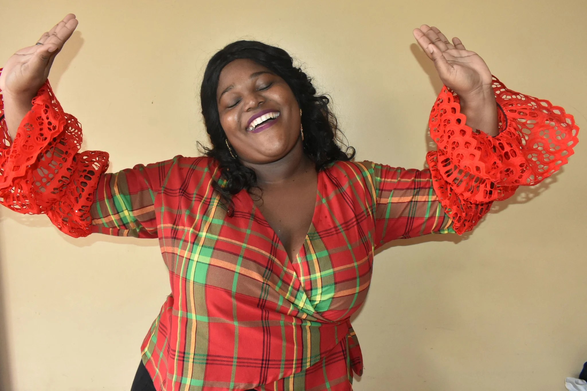 Red And Royal, Madras Queen CW 9 The Ngaska Store