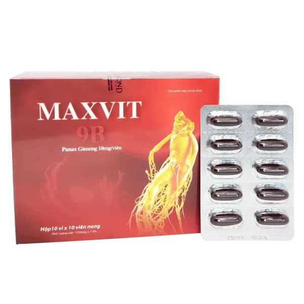 Maxvit 9B là thuốc gì? Thuốc maxvit (bổ sung vitamin, khoáng chất)