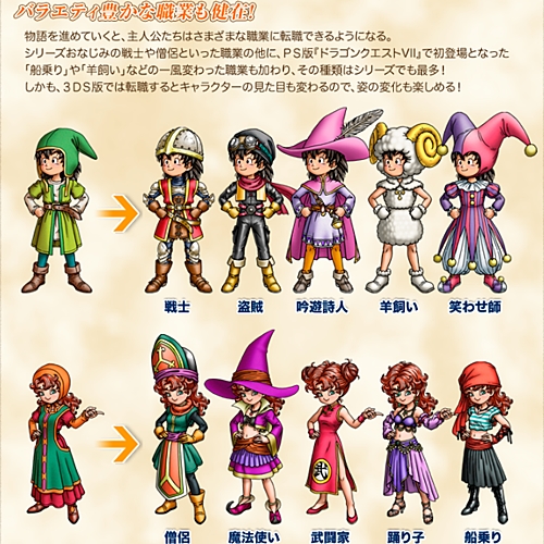 ドラクエ キャラクター 一覧 最高のキャラクターイラスト