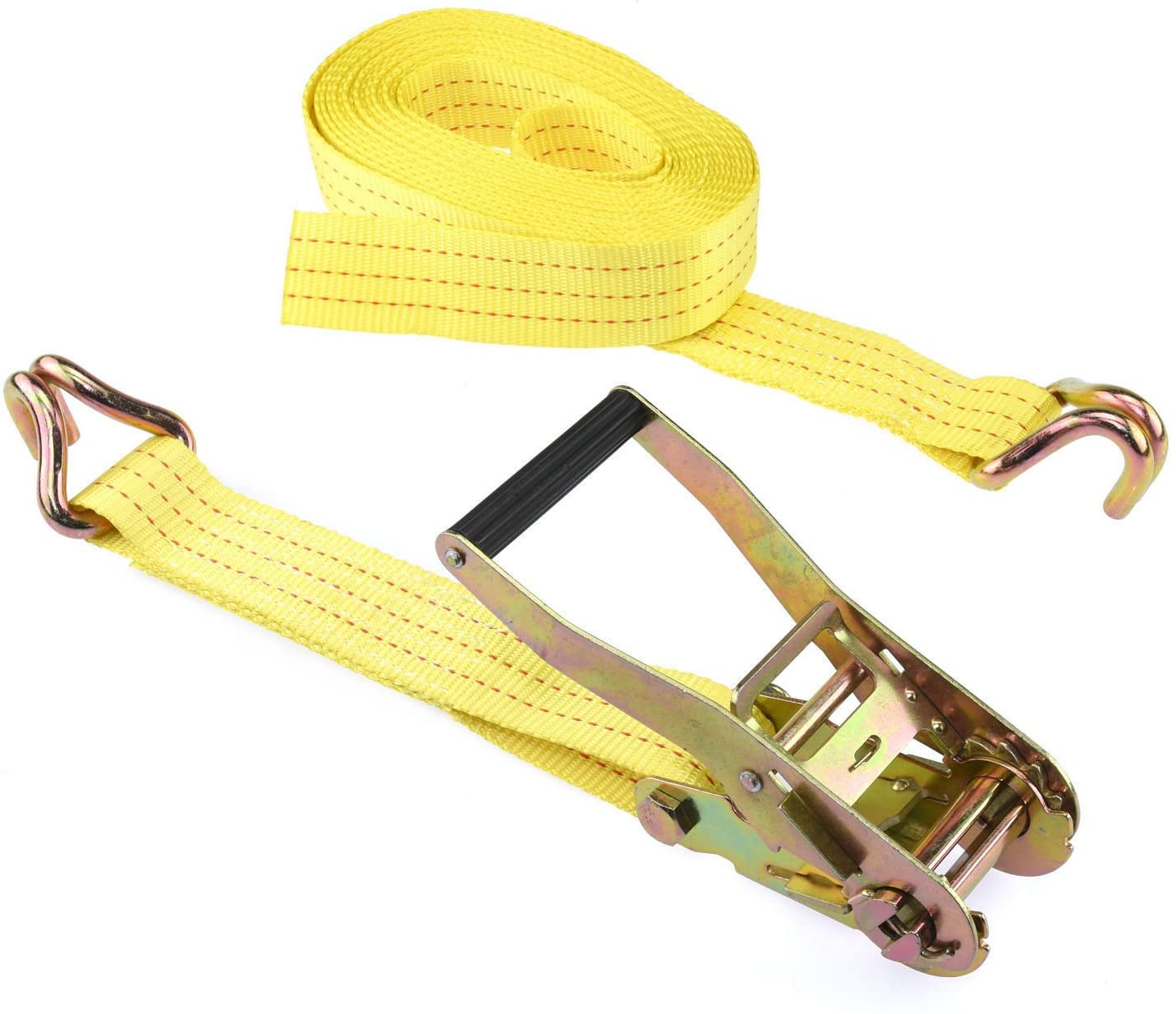 HEAVY DUTY RATCHET STRAP WITH JHOOKS NGC Industries