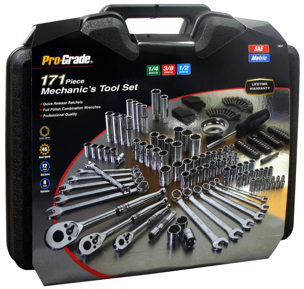 PROGRADE 171 PIECE MECHANICS TOOL SET NGC Industries