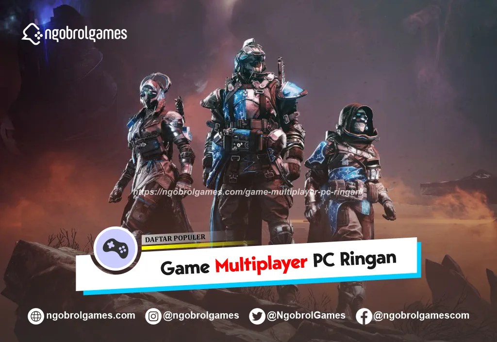 Daftar Game Multiplayer PC Ringan Terbaru 2024
