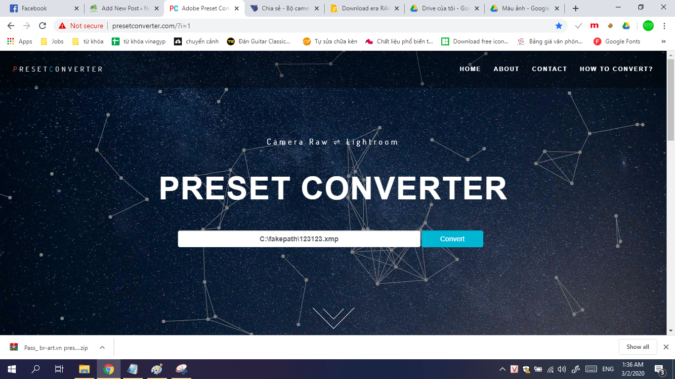 Hướng dẫn chuyển đổi file xmp sang lrtemplate nhanh chóng