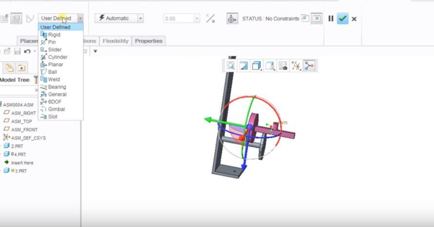Learn Creo Parametric dynamic Ngolongtech