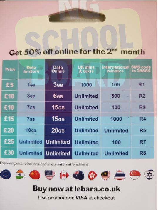 How To Buy Lebara Sim Online Lebara 50 Off Bonus NgschoolBoard