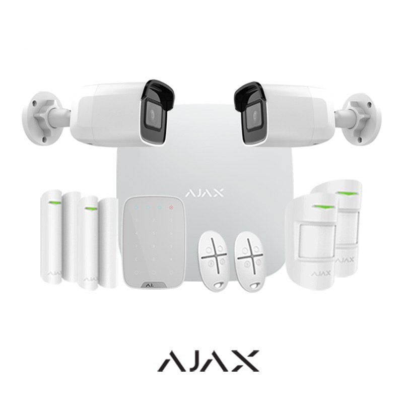 Kit d’alarme Ajax avec 2 caméras de surveillance NGsecurity38