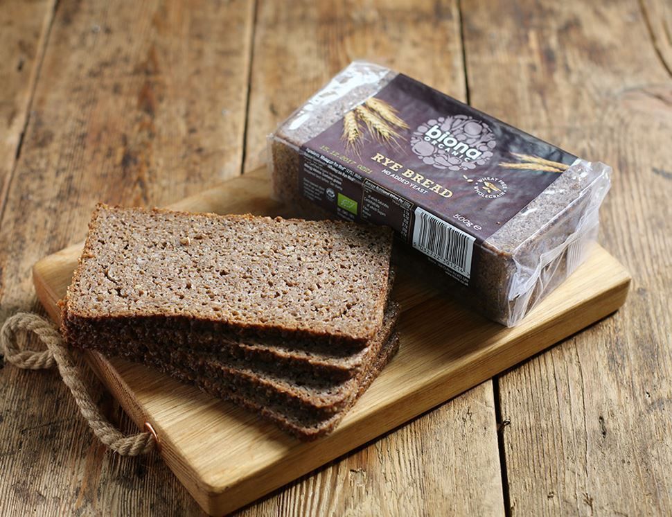 Biona Organic Rye Bread Βιολογικό Ψωμί Σίκαλης Ολικής Άλεσης 500γρ NGT