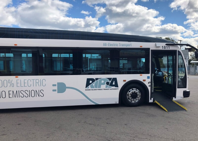 Rhode Island Public Transit Authority Unveils Electric Buses NGT News