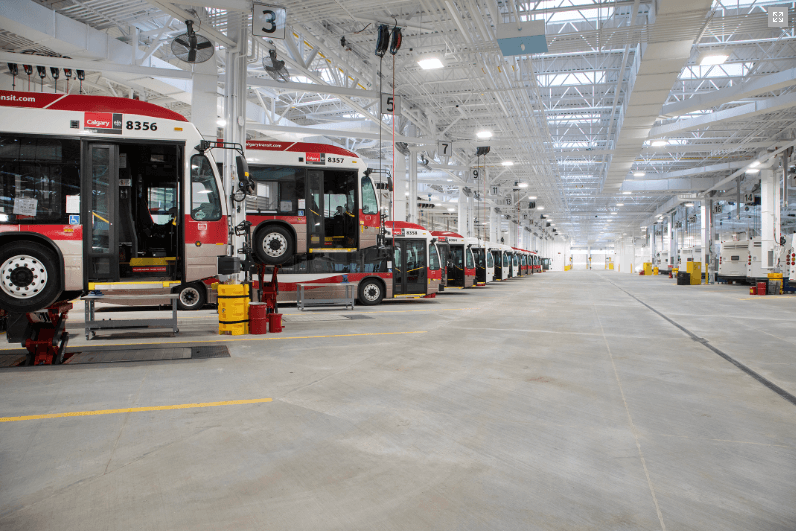 Calgary Opens Huge CNG Bus Fueling, Maintenance Complex NGT News