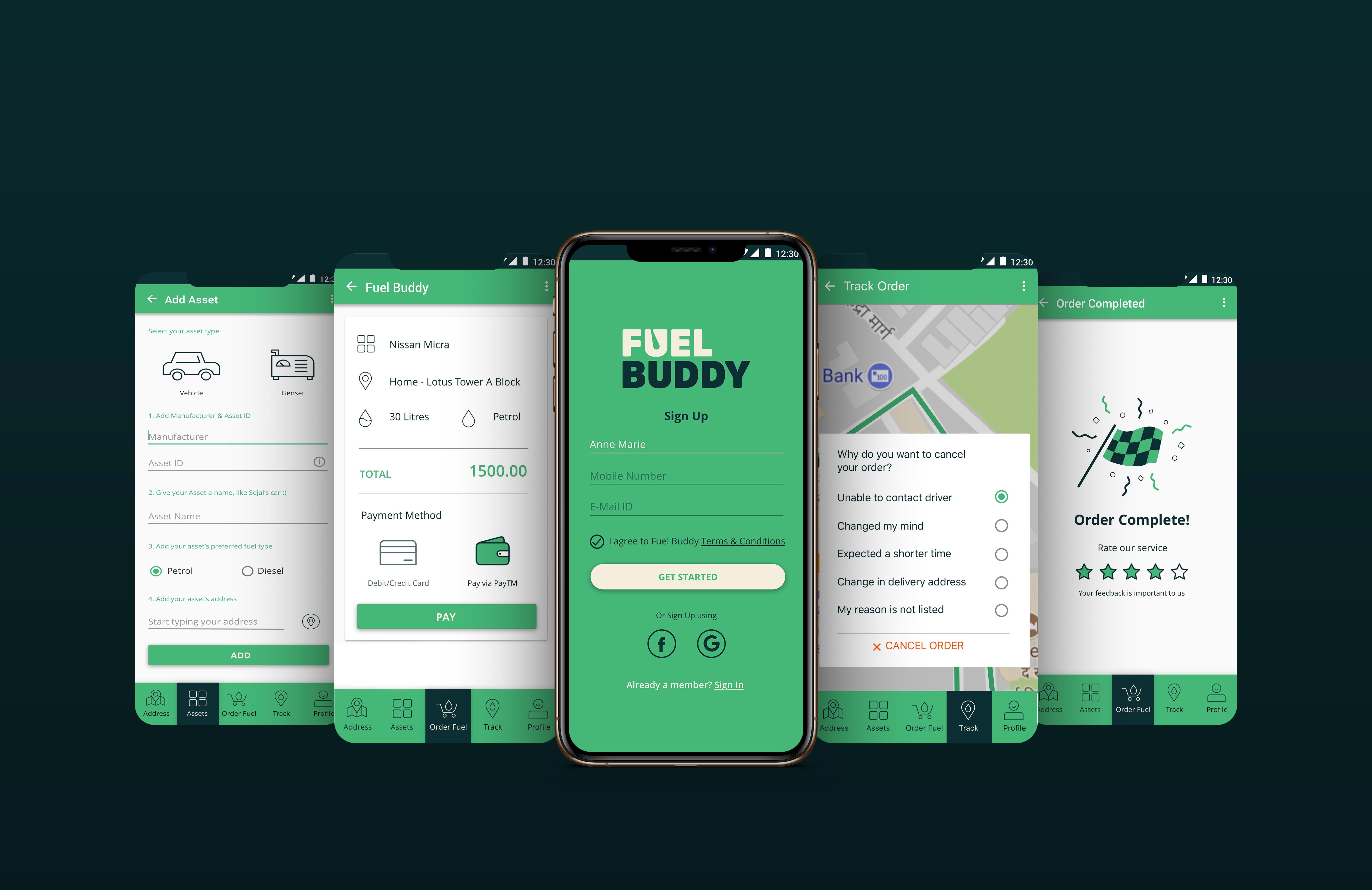Branding India's first online fuel delivery platform Fuel Buddy