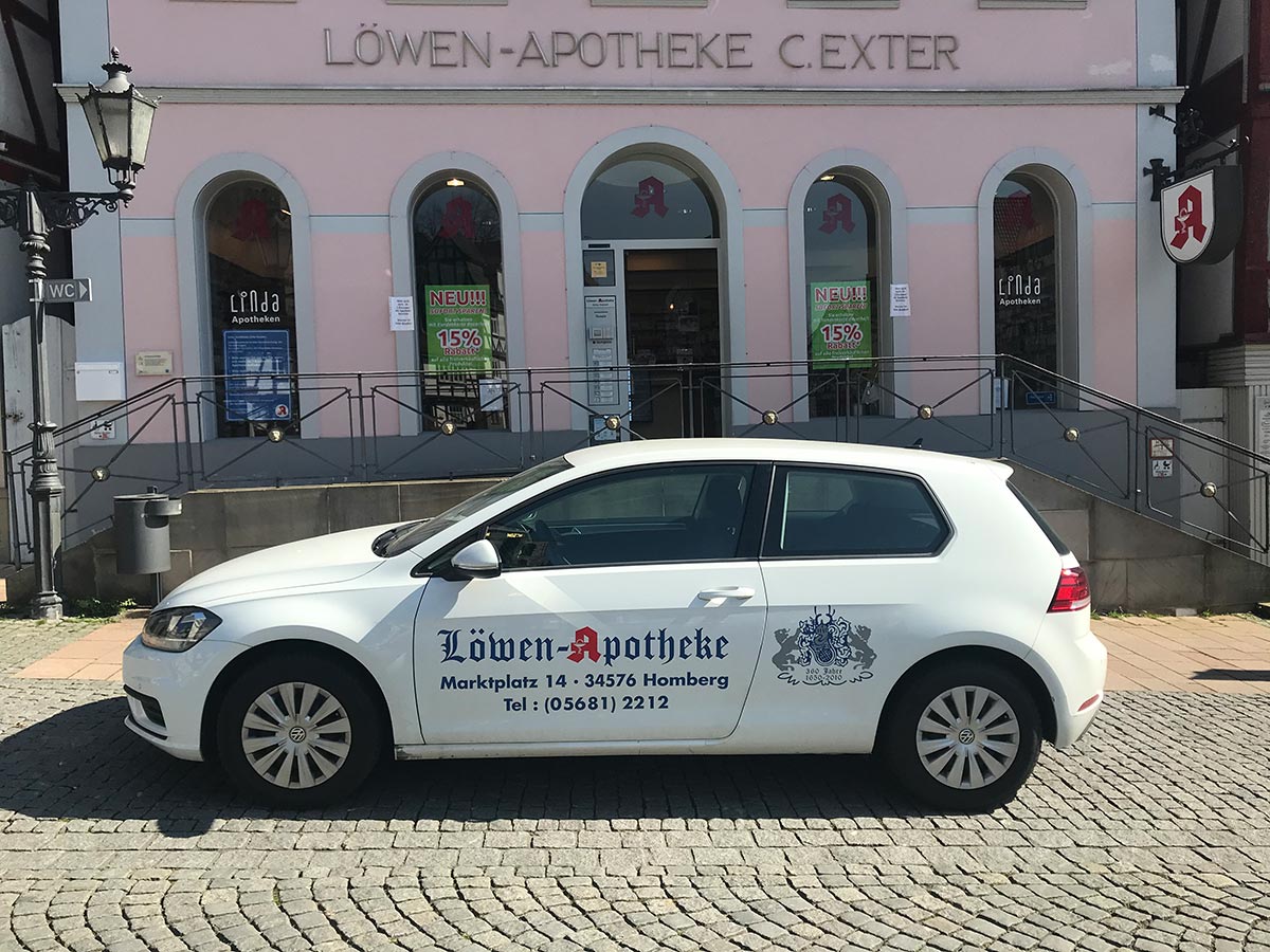 LöwenApotheke Homberg (Efze) erweitert kostenlose Botenlieferungen nh24.de