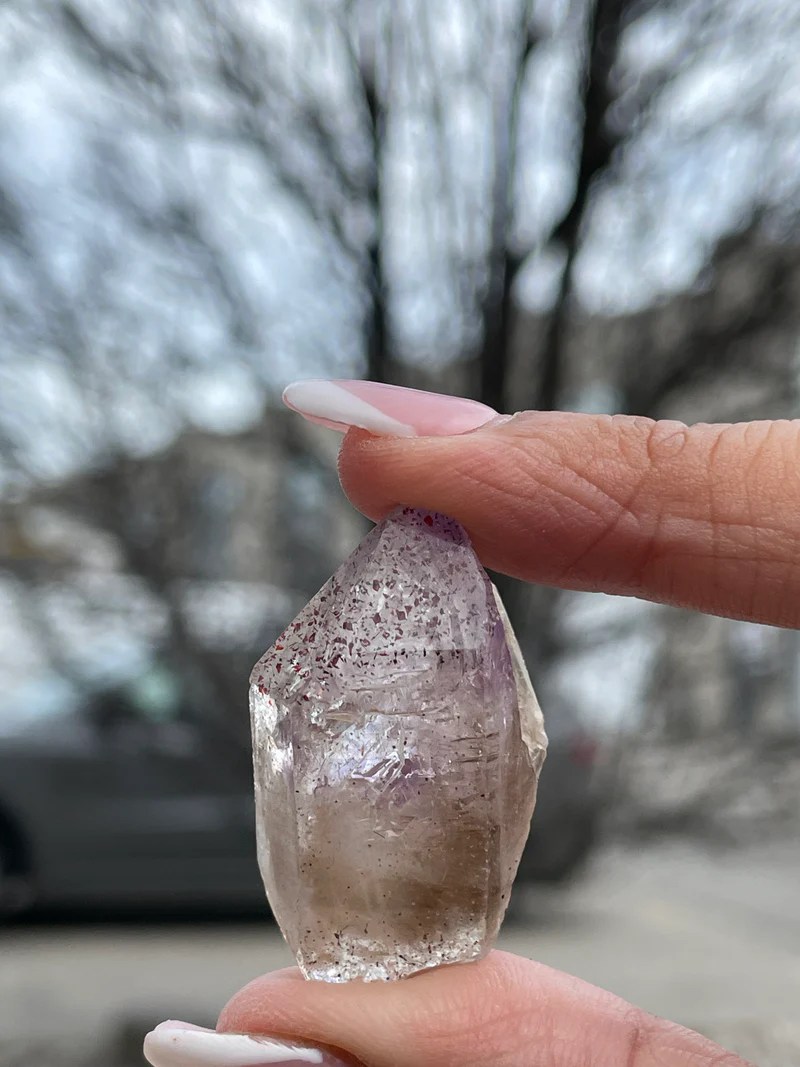 Harlequin Brandberg Quartz, Xoboxobos, Erongo Region Namibia Nharo!